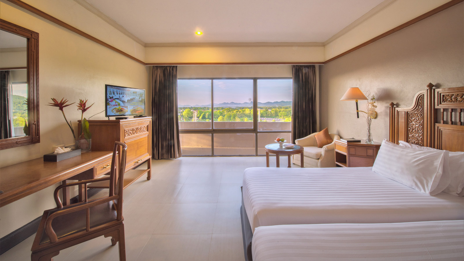 Deluxe Twin at Loei Palace Hotel
